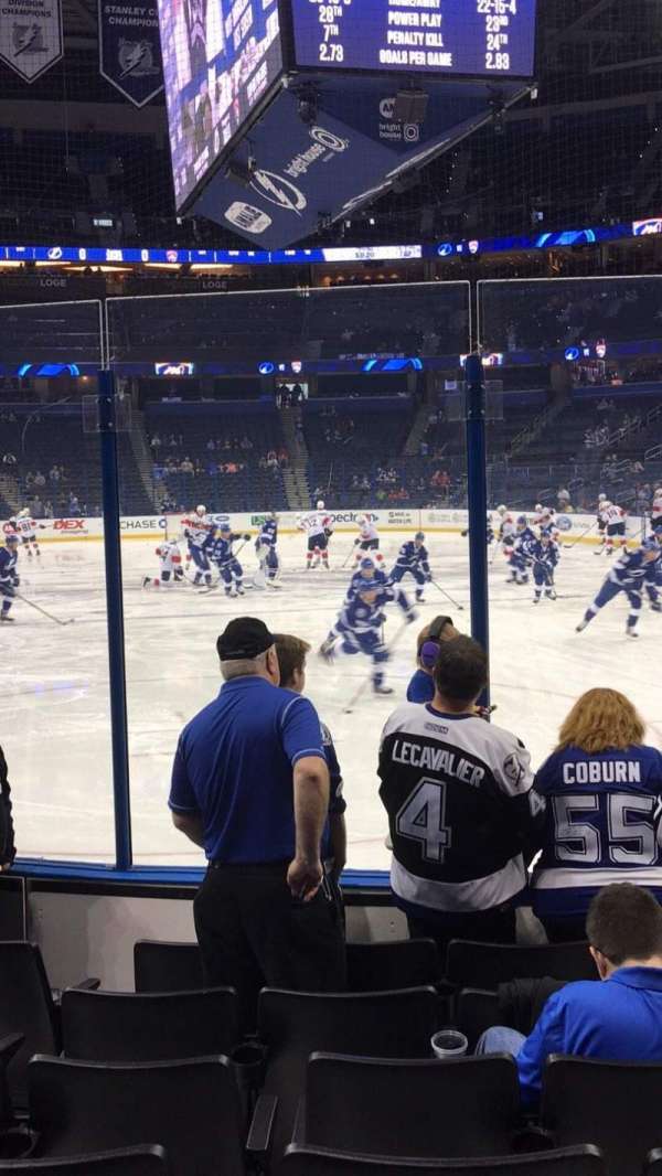 Benchmark International Arena, bloc: 126, rangée: G, place: 3