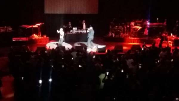 Chicago Theatre, bloc: Mezzanine Box P, rangée: P2, place: 1-2