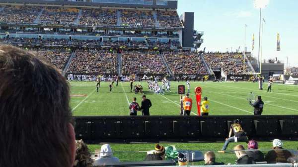 Hamilton Stadium, bloc: 114, rangée: 3, place: 31