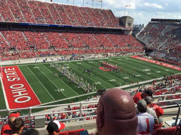 Ohio Stadium, bloc: 13C, rangée: 6, place: 25