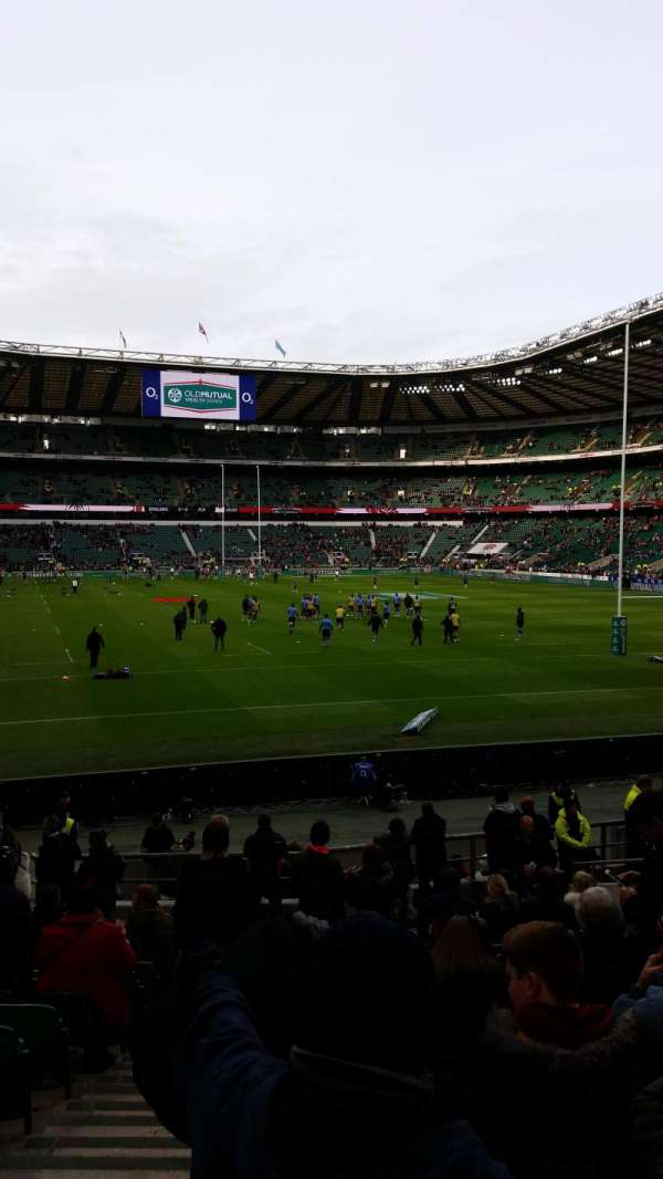 Twickenham Stadium, bloc: L35, rangée: 22, place: 238