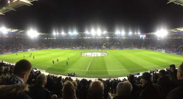 King Power Stadium, bloc: J2, rangée: X, place: 232