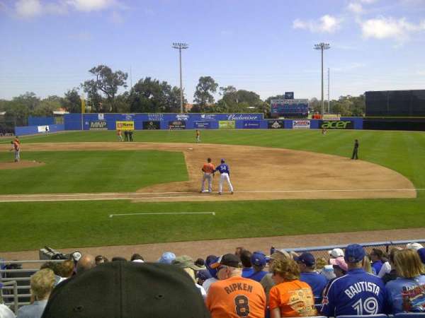 TD Ballpark, bloc: 202, rangée: 2, place: 16