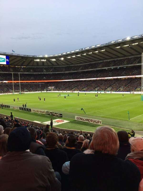 Twickenham Stadium, bloc: L2, rangée: 18, place: 129