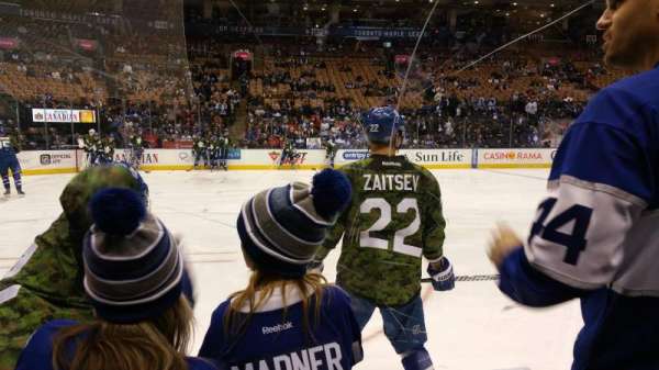 Scotiabank Arena, bloc: 120, rangée: 2, place: 22