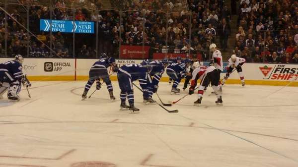 Scotiabank Arena, bloc: 120, rangée: 2, place: 22