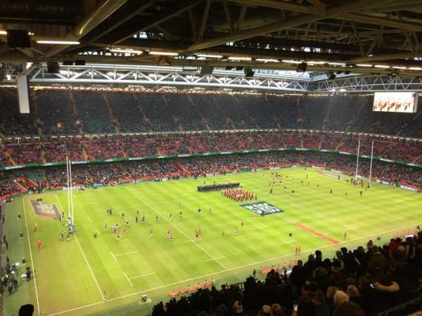 Principality Stadium, bloc: U32, rangée: 29, place: 12