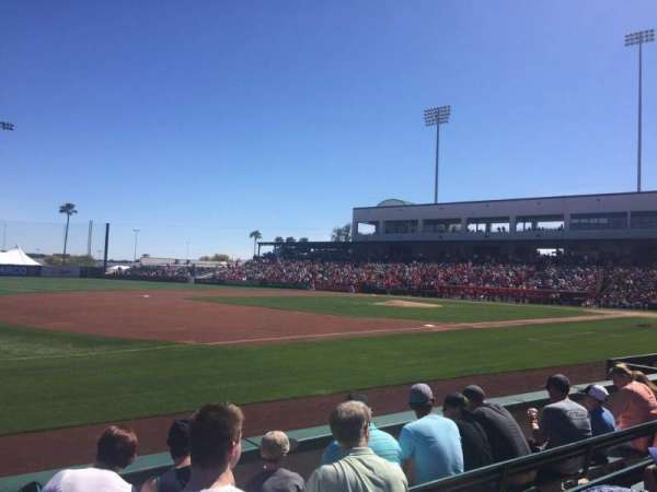 Tempe Diablo Stadium, bloc: 3, rangée: F, place: 3