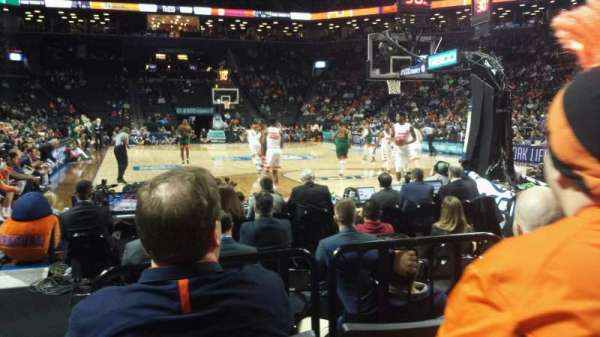 Barclays Center, bloc: 1, rangée: 5, place: 14