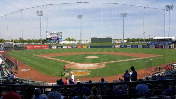 Surprise Stadium, bloc: 102, rangée: P, place: 8