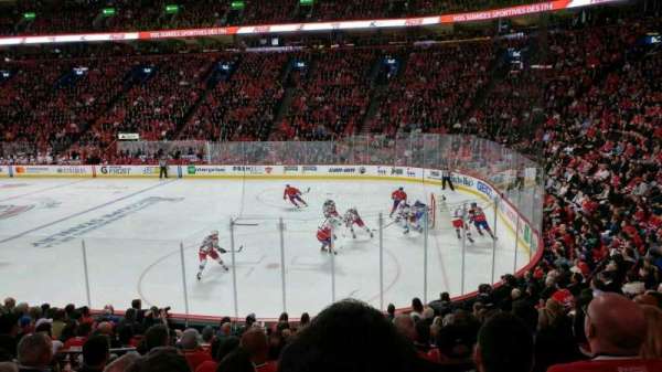 Centre Bell, bloc: 110, rangée: G, place: 12