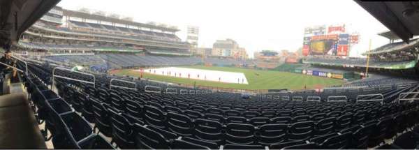 Nationals Park, bloc: 131, rangée: SS