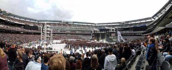 MetLife Stadium, bloc: 115a, rangée: 30, place: 9