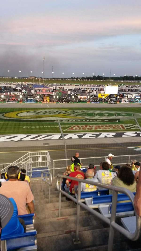 Kentucky Speedway, bloc: GS4B, rangée: 11, place: 1
