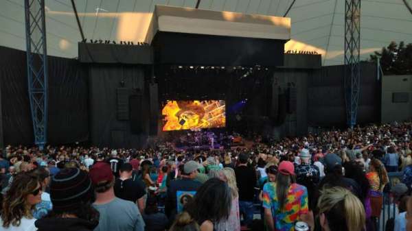 Shoreline Amphitheatre, bloc: 203, rangée: G, place: 8