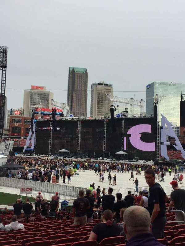 Busch Stadium, bloc: 140, rangée: 17, place: 1