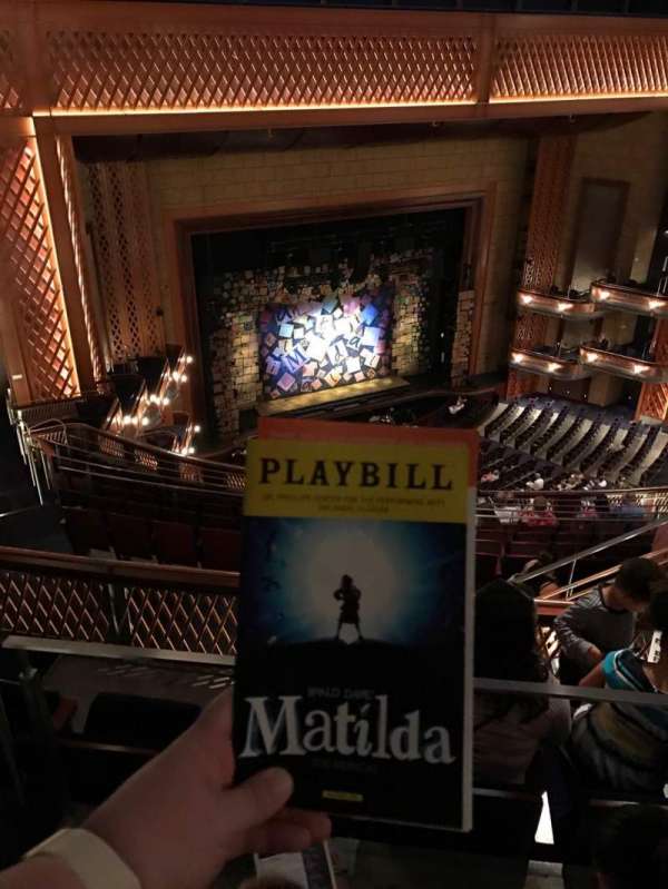 Walt Disney Theatre - Dr. Phillips Center, bloc: Upper Balcony, rangée: K, place: 101