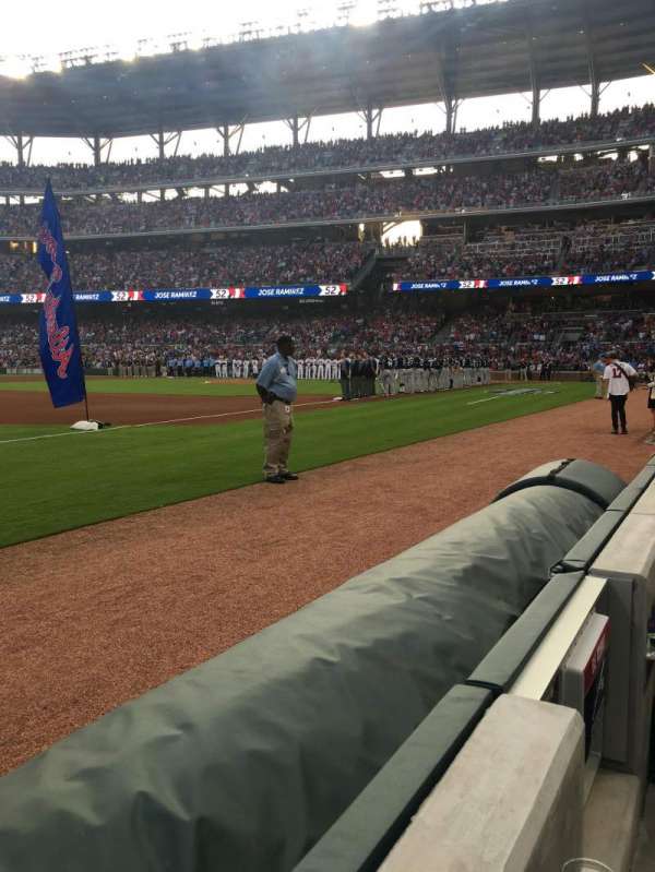 Truist Park, bloc: 37, rangée: 1, place: 3,4