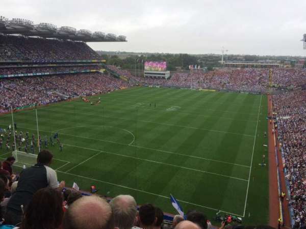 Croke Park, bloc: 715, rangée: H, place: 16