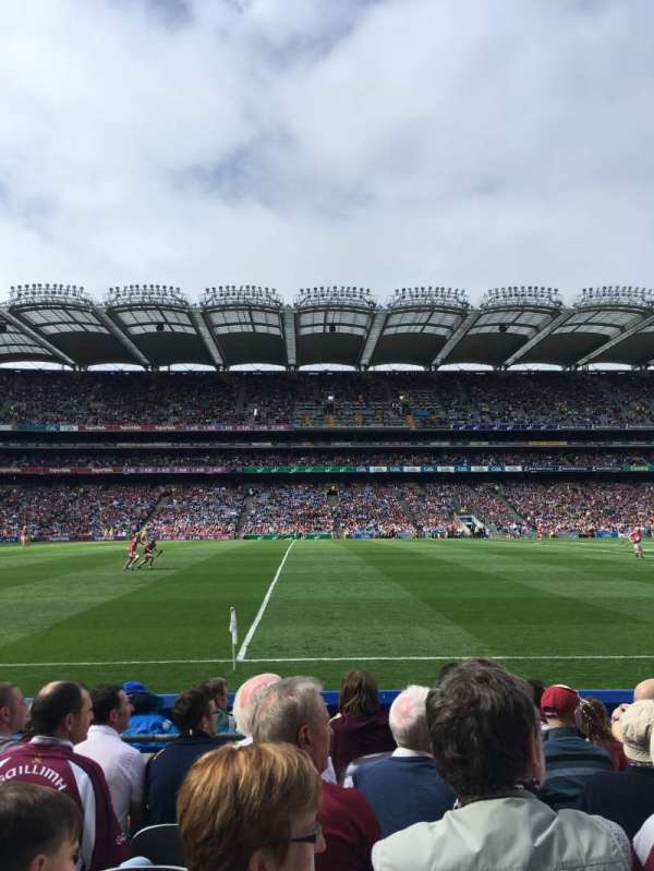 Croke Park, bloc: 307, rangée: G, place: 24