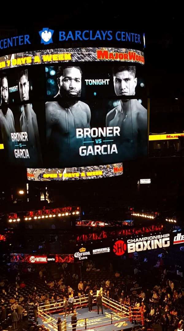 Barclays Center, bloc: 219, rangée: 1, place: 1,2