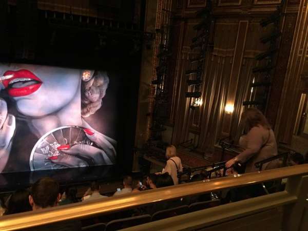 Nederlander Theatre, bloc: Mezzanine C, rangée: G, place: 105