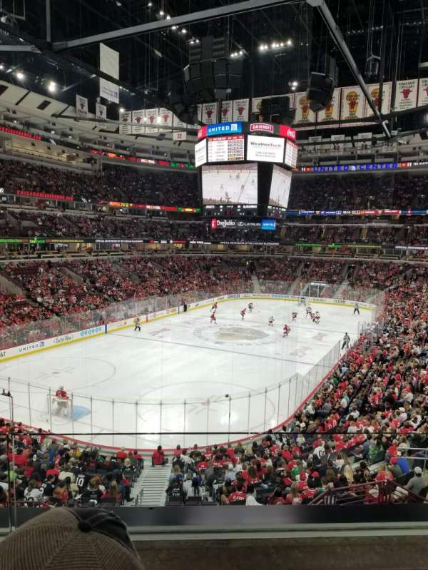 United Center, bloc: 206, rangée: 2, place: 11