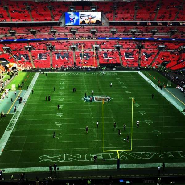 Wembley Stadium, bloc: 540, rangée: 13, place: 29