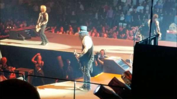 Madison Square Garden, bloc: 109, rangée: 8, place: 1