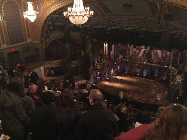 Richard Rodgers Theatre, bloc: Rear Mezzanine R, rangée: G, place: 12