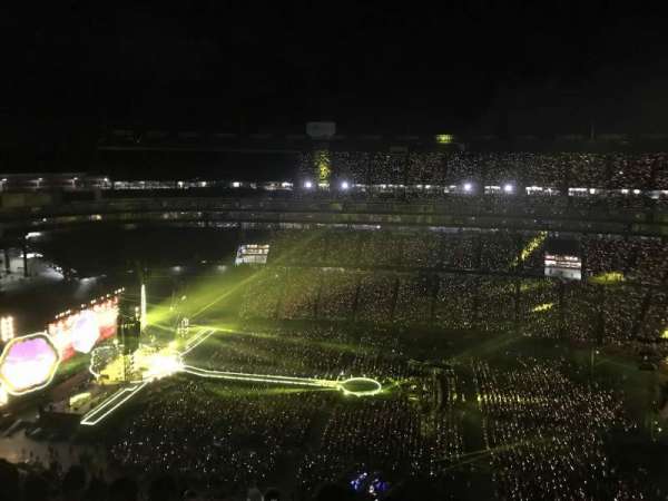 Gillette Stadium, bloc: 309, rangée: 20, place: 7