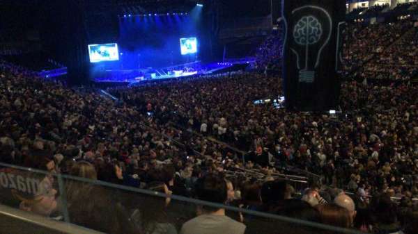 The O2, London, bloc: 105, rangée: ZZ, place: 124