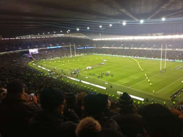 Murrayfield Stadium, bloc: W8, rangée: RR, place: 8