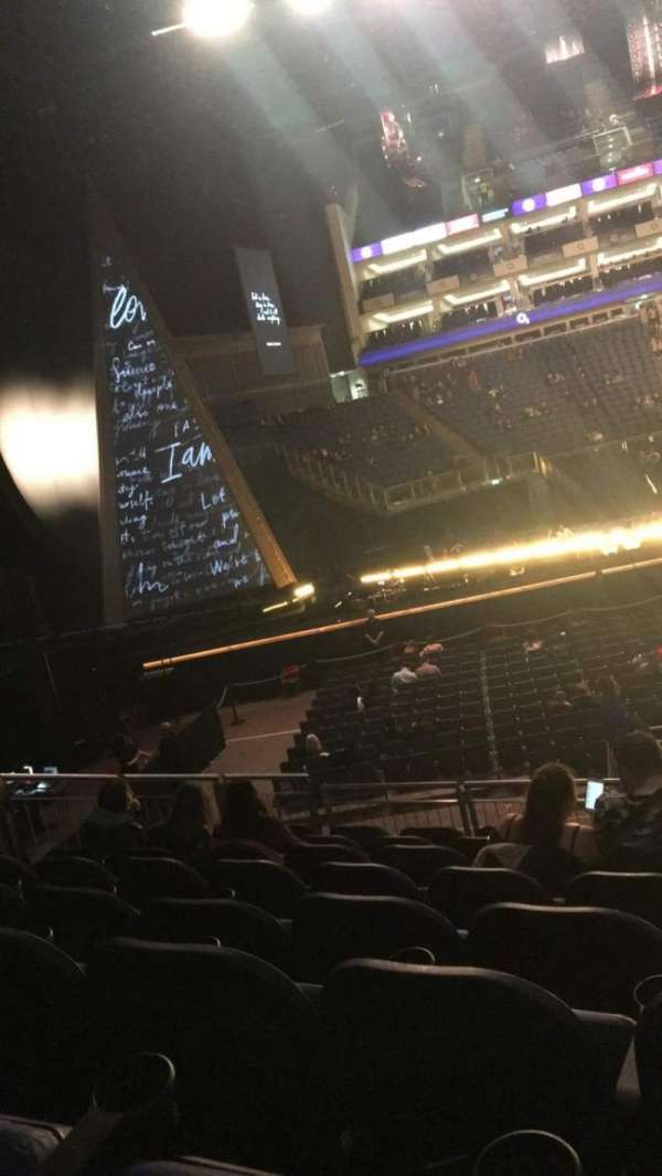 The O2, London, bloc: 101, rangée: Q, place: 21