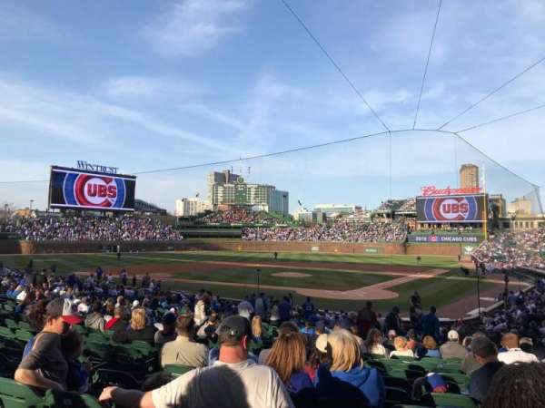 Wrigley Field, bloc: 116, rangée: 14, place: 7