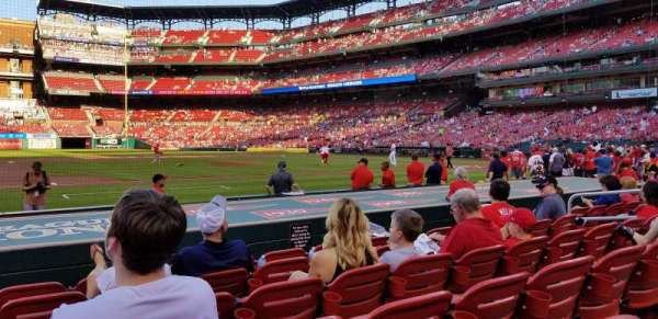 Busch Stadium, bloc: 157D, rangée: F, place: 12