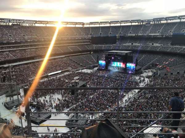 MetLife Stadium, bloc: 320, rangée: 6, place: 11