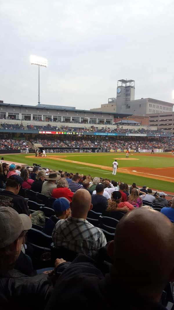 Fifth Third Field, bloc: 117, rangée: R, place: 11