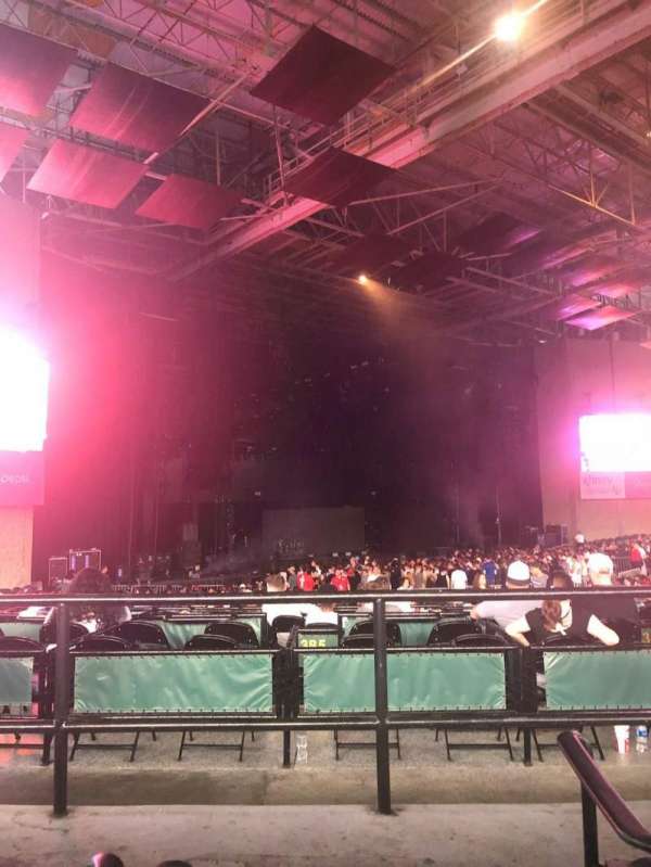 Xfinity Center, Massachusetts, bloc: 205, rangée: A, place: 6