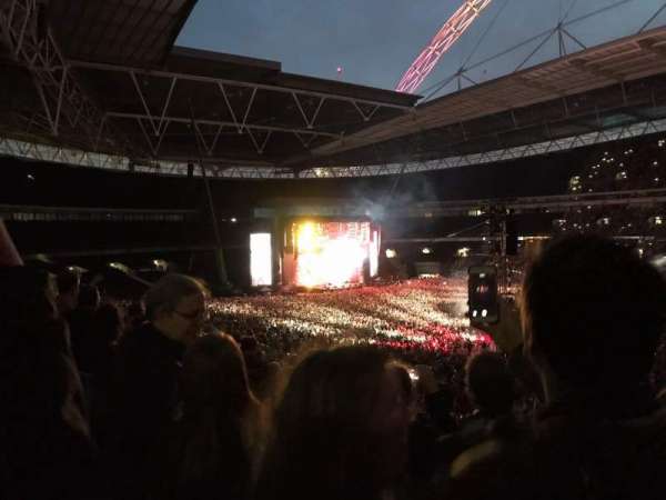 Wembley Stadium, bloc: 223, rangée: 7