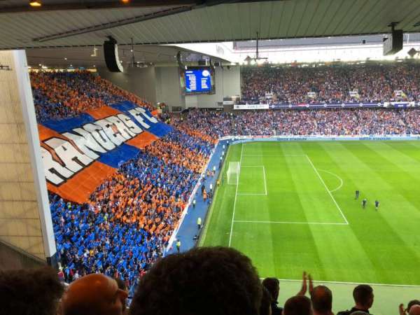 Ibrox Stadium, bloc: CD6, rangée: K