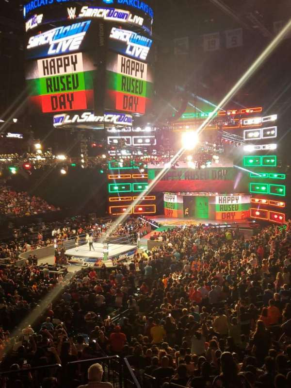 Barclays Center, bloc: 112, rangée: 7, place: 14