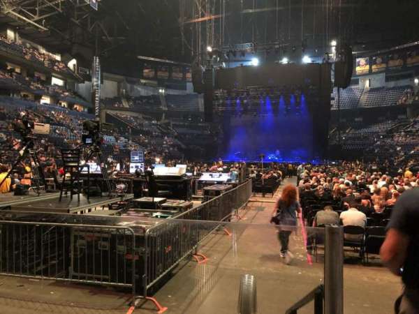 Bridgestone Arena, bloc: 101, rangée: CC, place: 2