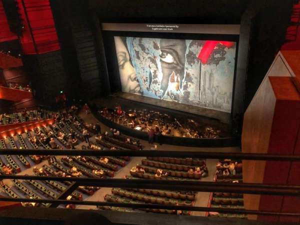 McCaw Hall, bloc: Second Tier Box HH, rangée: A, place: 2
