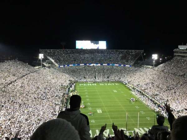 Beaver Stadium, bloc: SHU, rangée: 77, place: 3