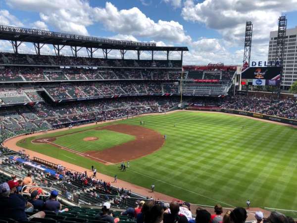 Truist Park, bloc: 314, rangée: 12, place: 5