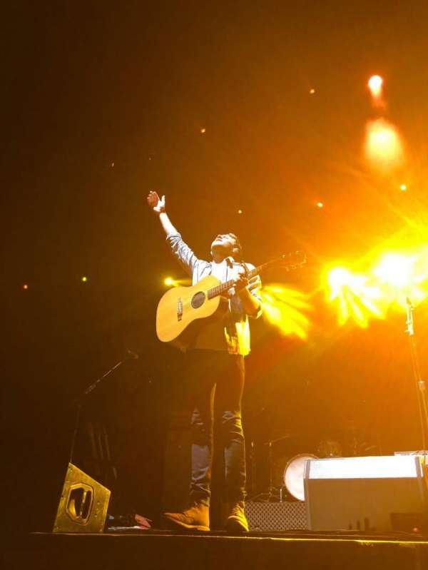 Darien Lake Amphitheater, bloc: 100, rangée: 1, place: 7