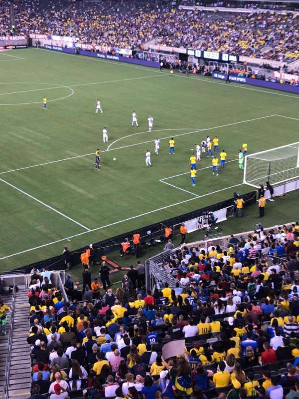 MetLife Stadium, bloc: 205a, rangée: 1, place: 12