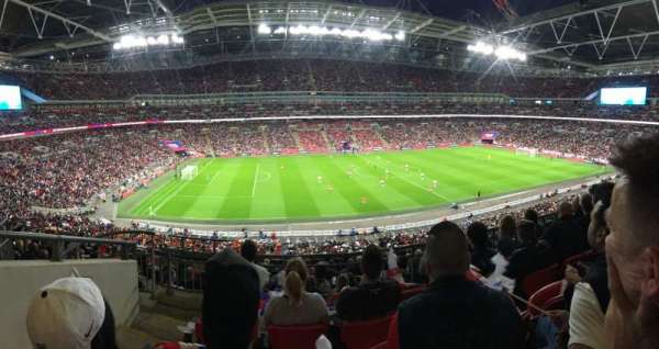 Wembley Stadium, bloc: 229, rangée: 12, place: 58