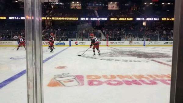 Allstate Arena, bloc: 103, rangée: AA, place: 9